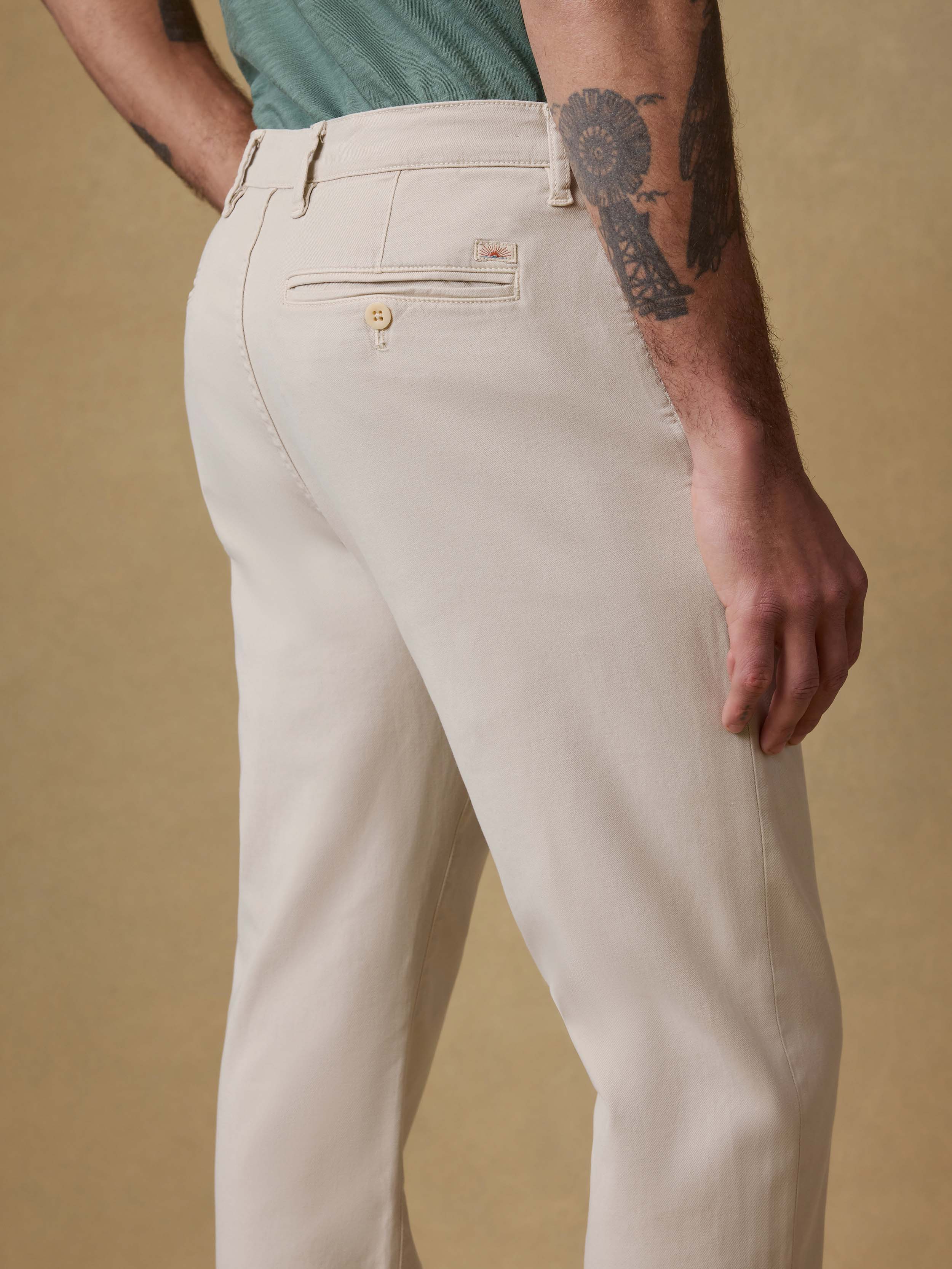 Coastline Stretch Chino - Stone