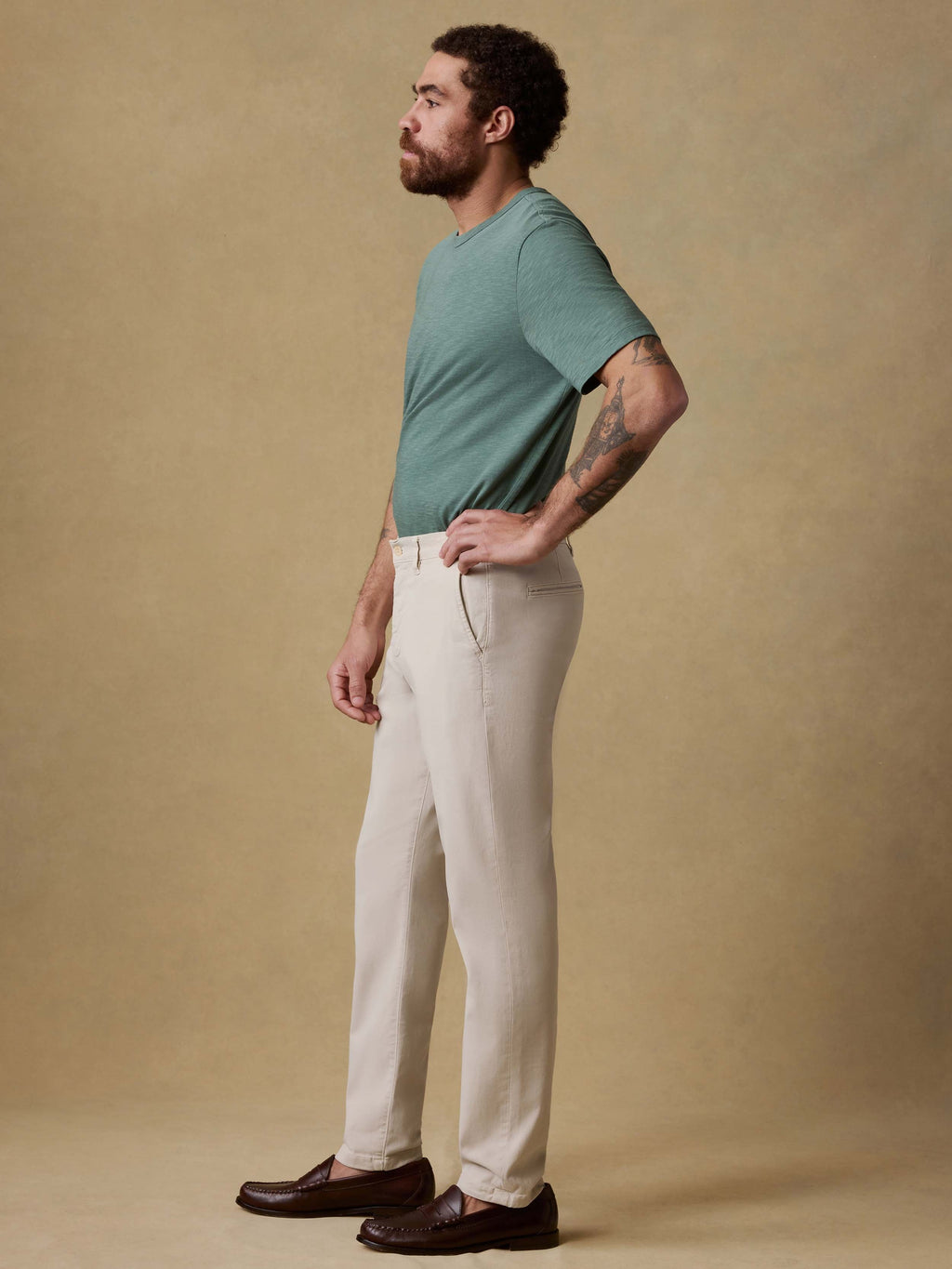 Coastline Stretch Chino - Stone