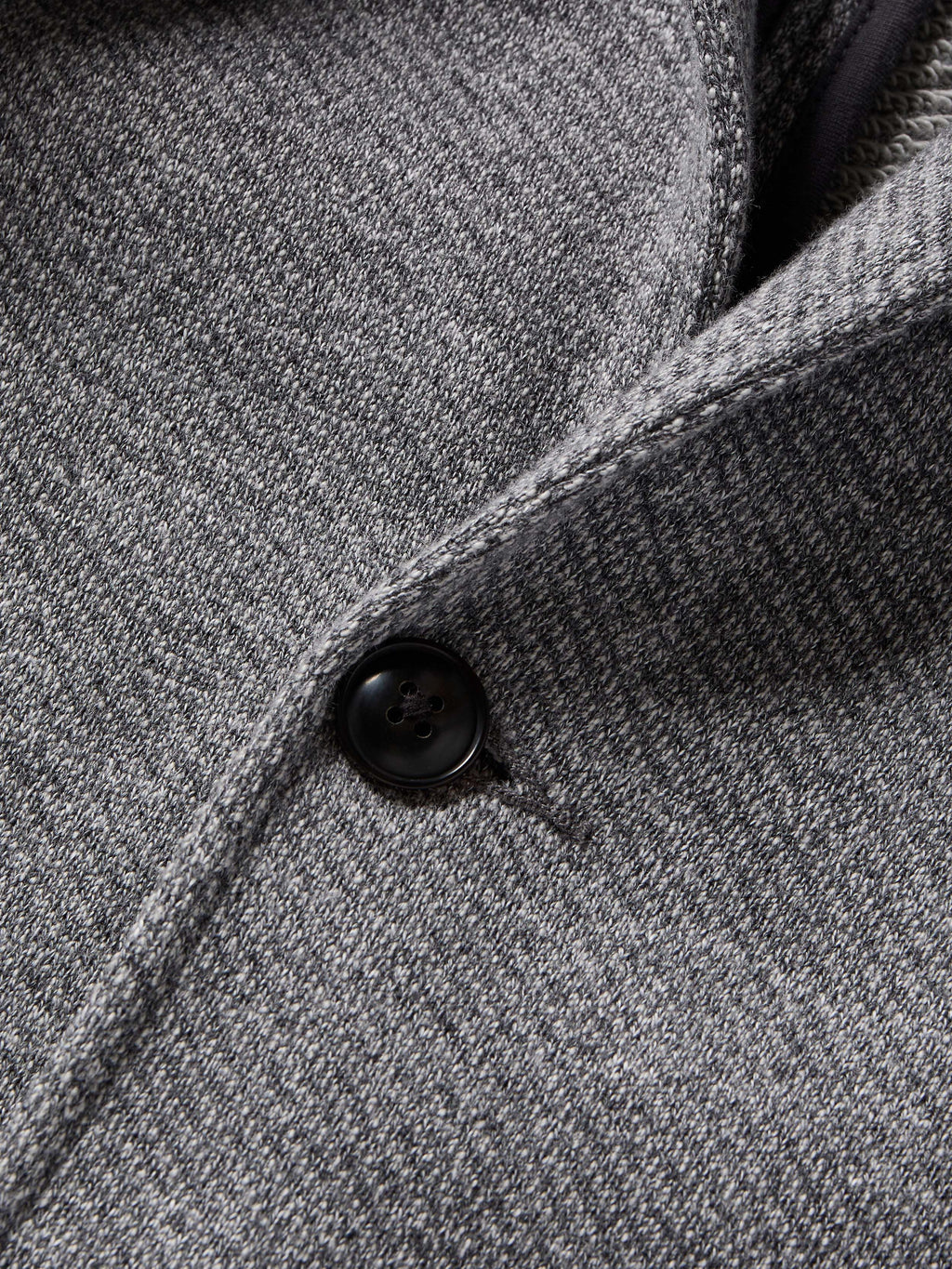Inlet Knit Blazer - Medium Grey Melange