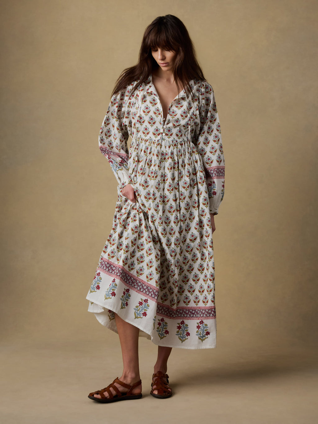 Suki Dress - Antique Bouquet