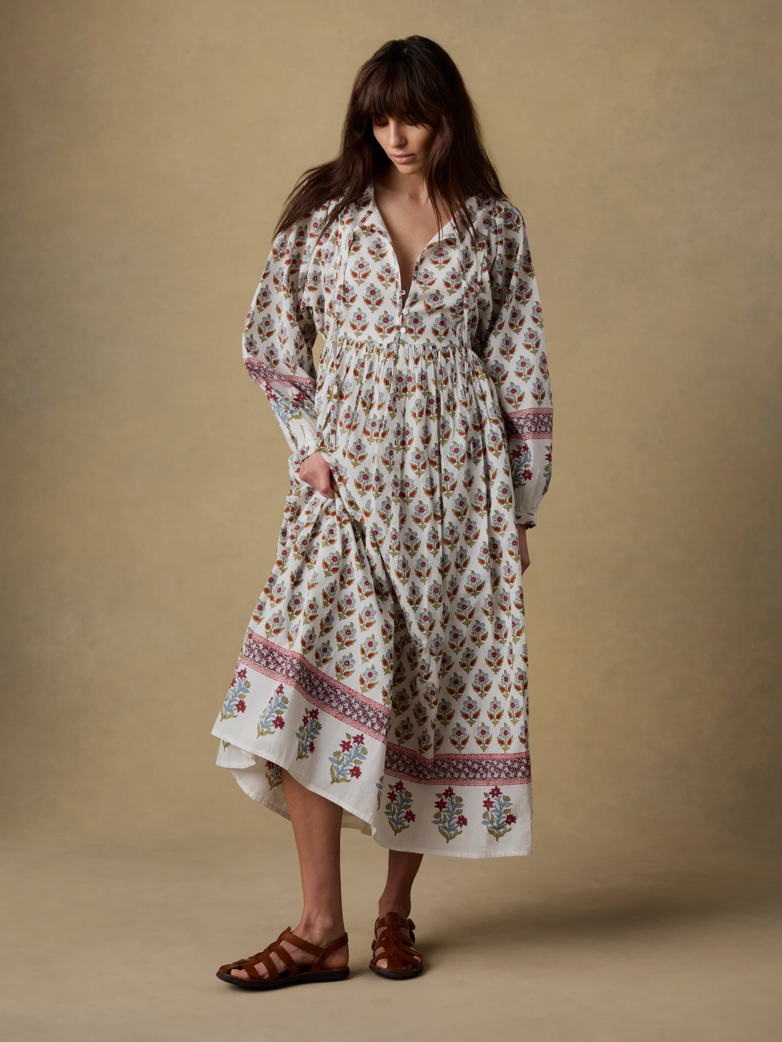 Suki Dress - Antique Bouquet