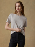 Sunwashed Regenerative Tee - Dune Grey Heather