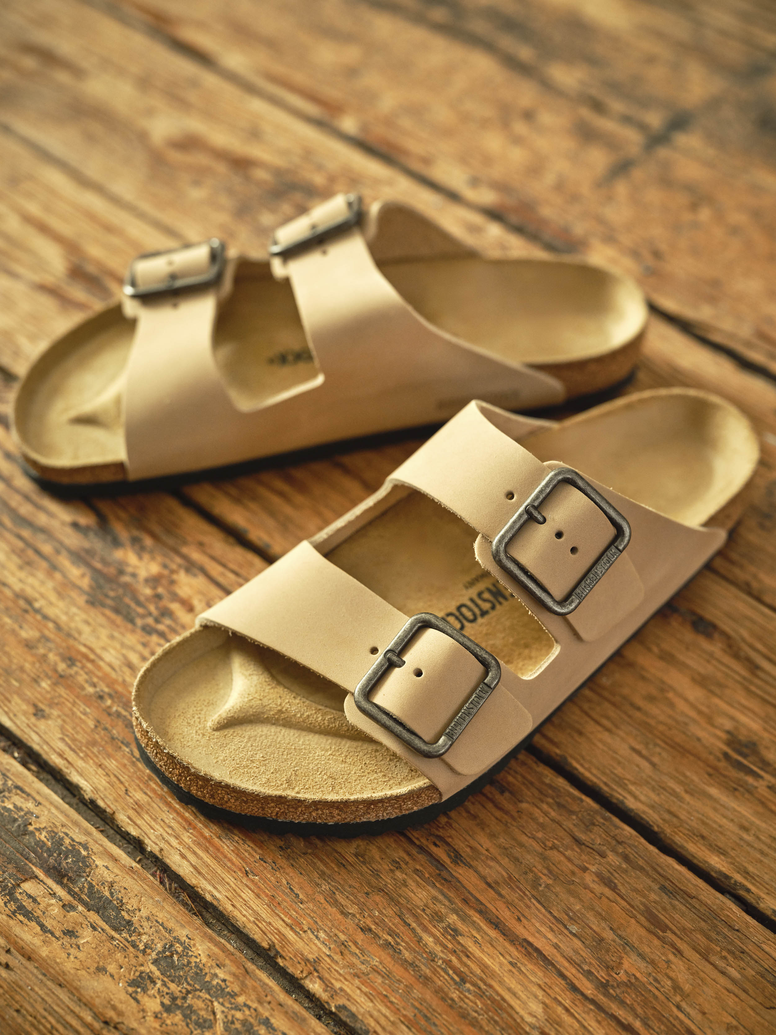 Birkenstock + Faherty Arizona Wire Buckle - Sandcastle
