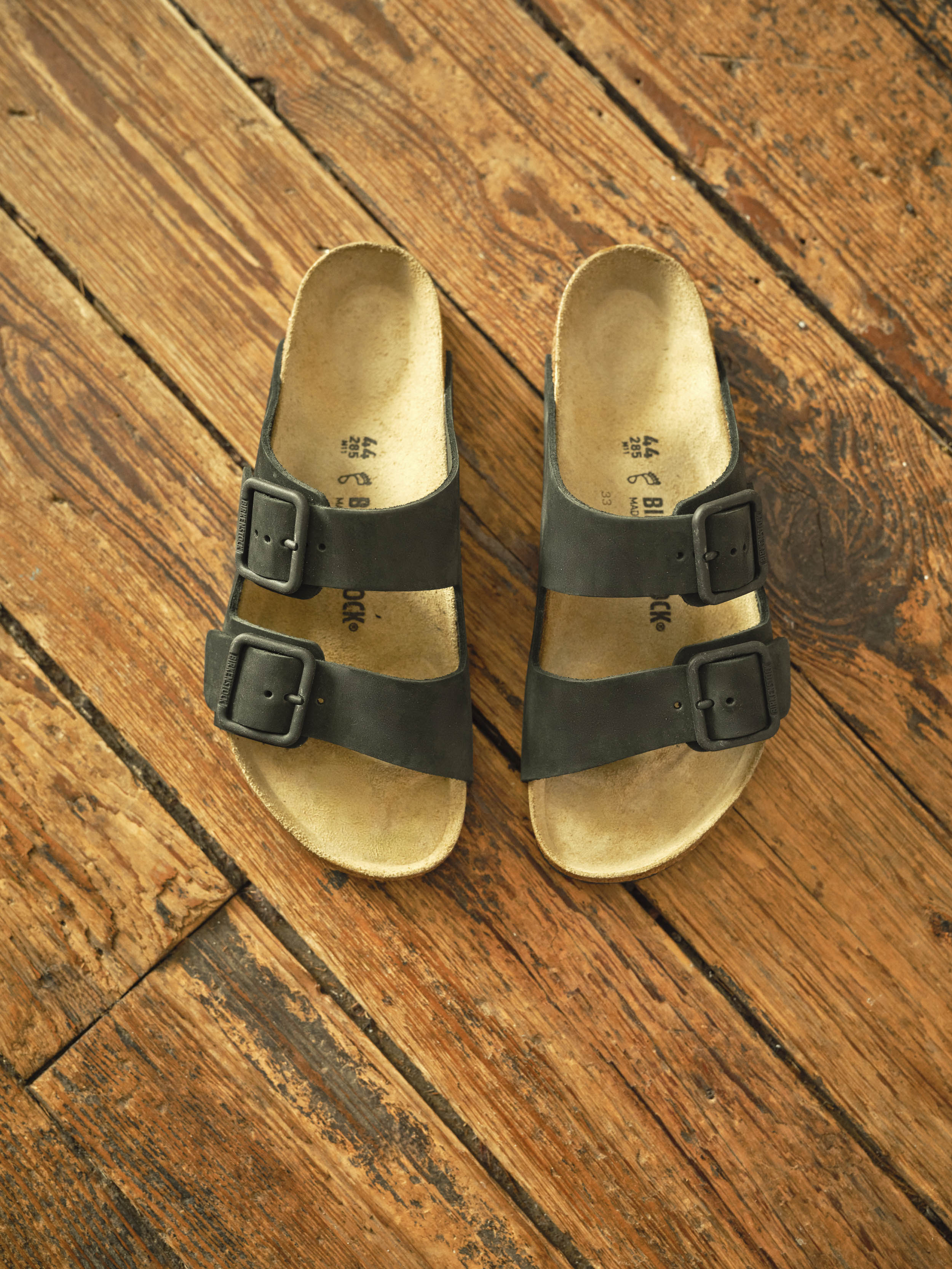 Birkenstock + Faherty Arizona Wire Buckle - Black