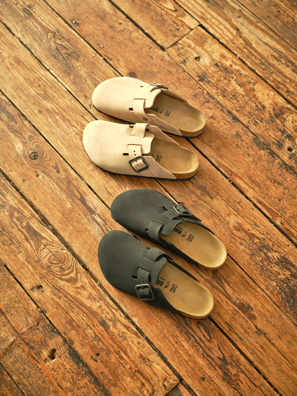 Birkenstock + Faherty Boston Wire Buckle - Black