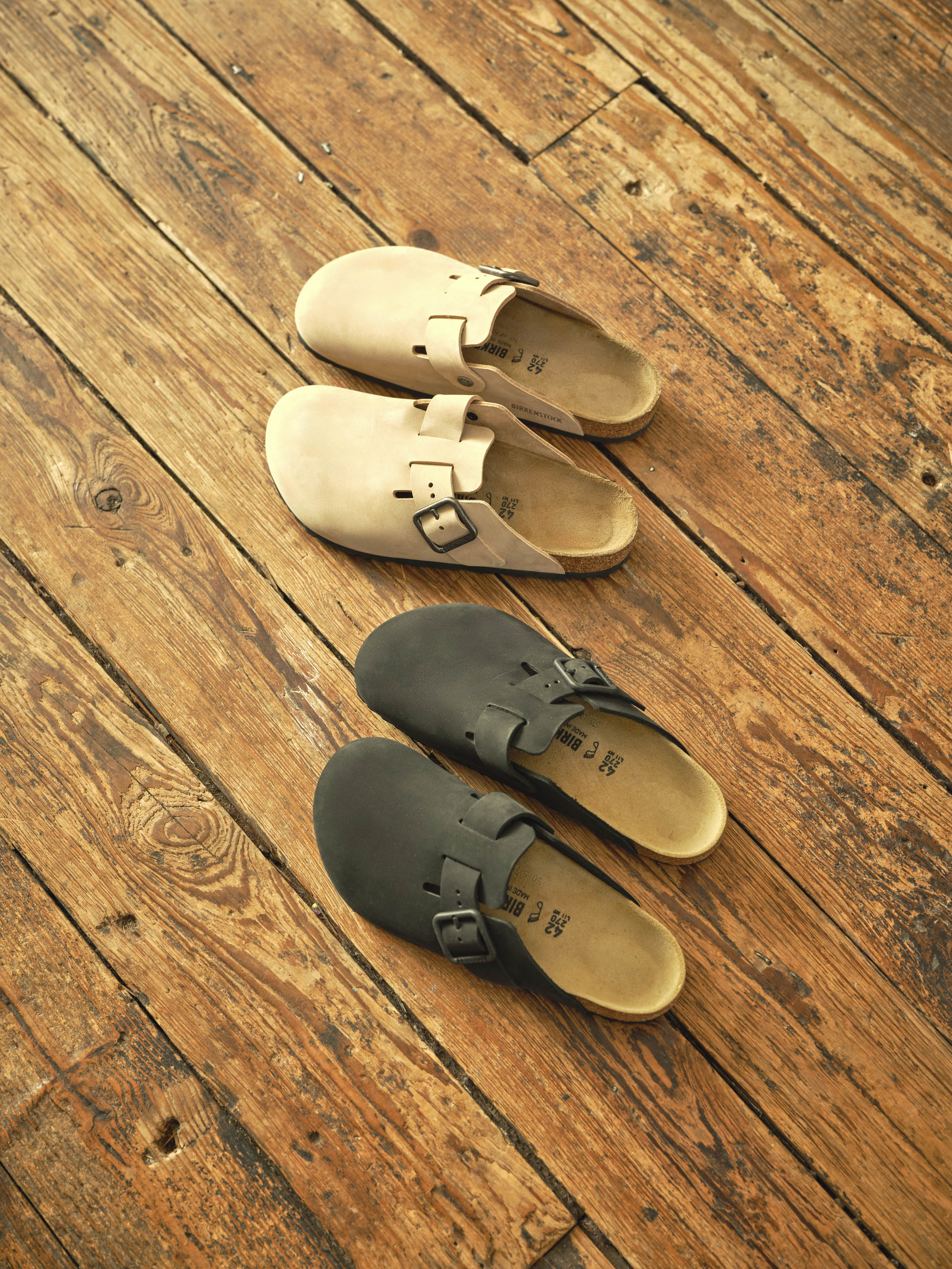 Birkenstock + Faherty Boston Wire Buckle - Black