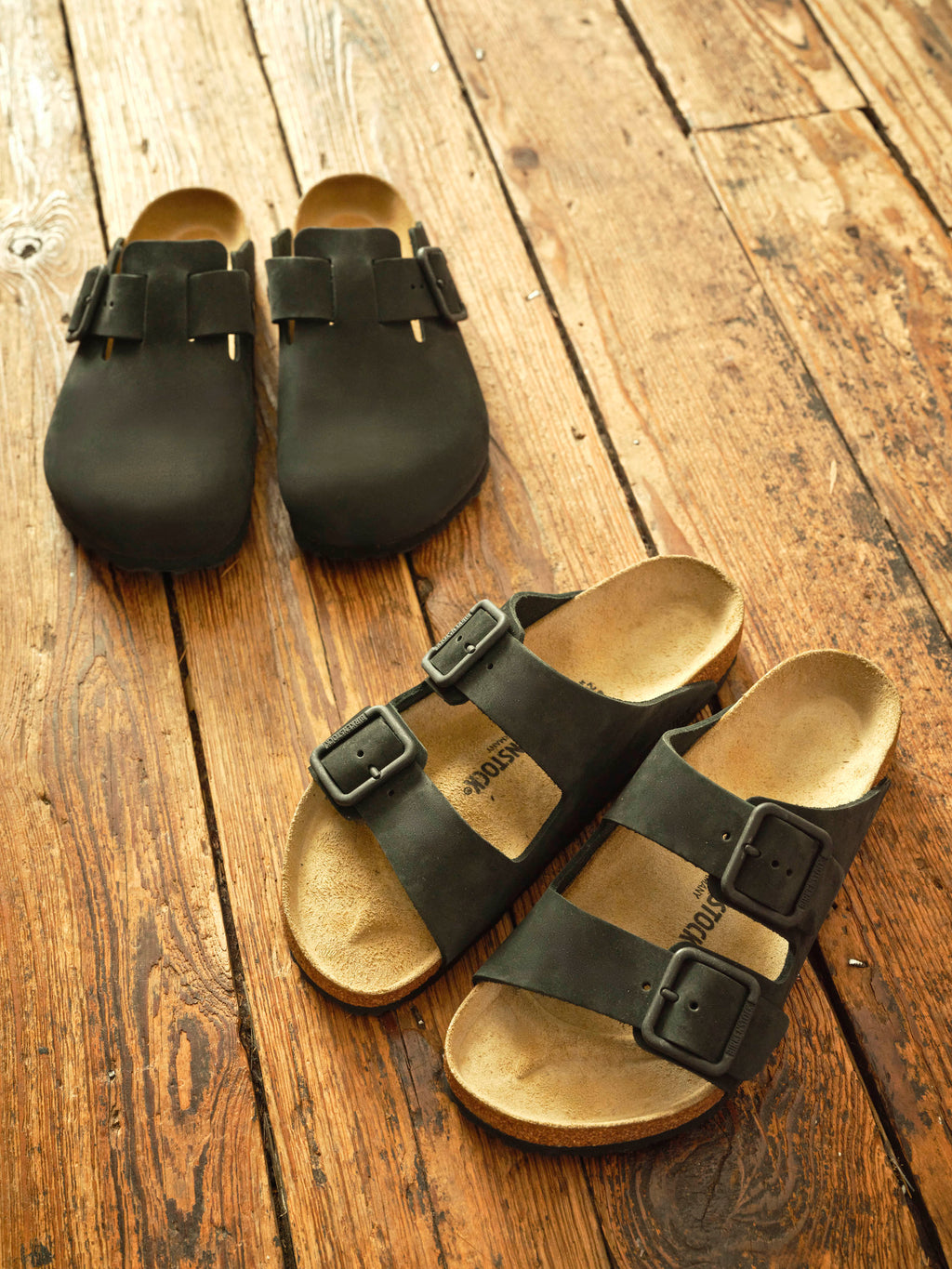 Birkenstock + Faherty Arizona Wire Buckle - Black