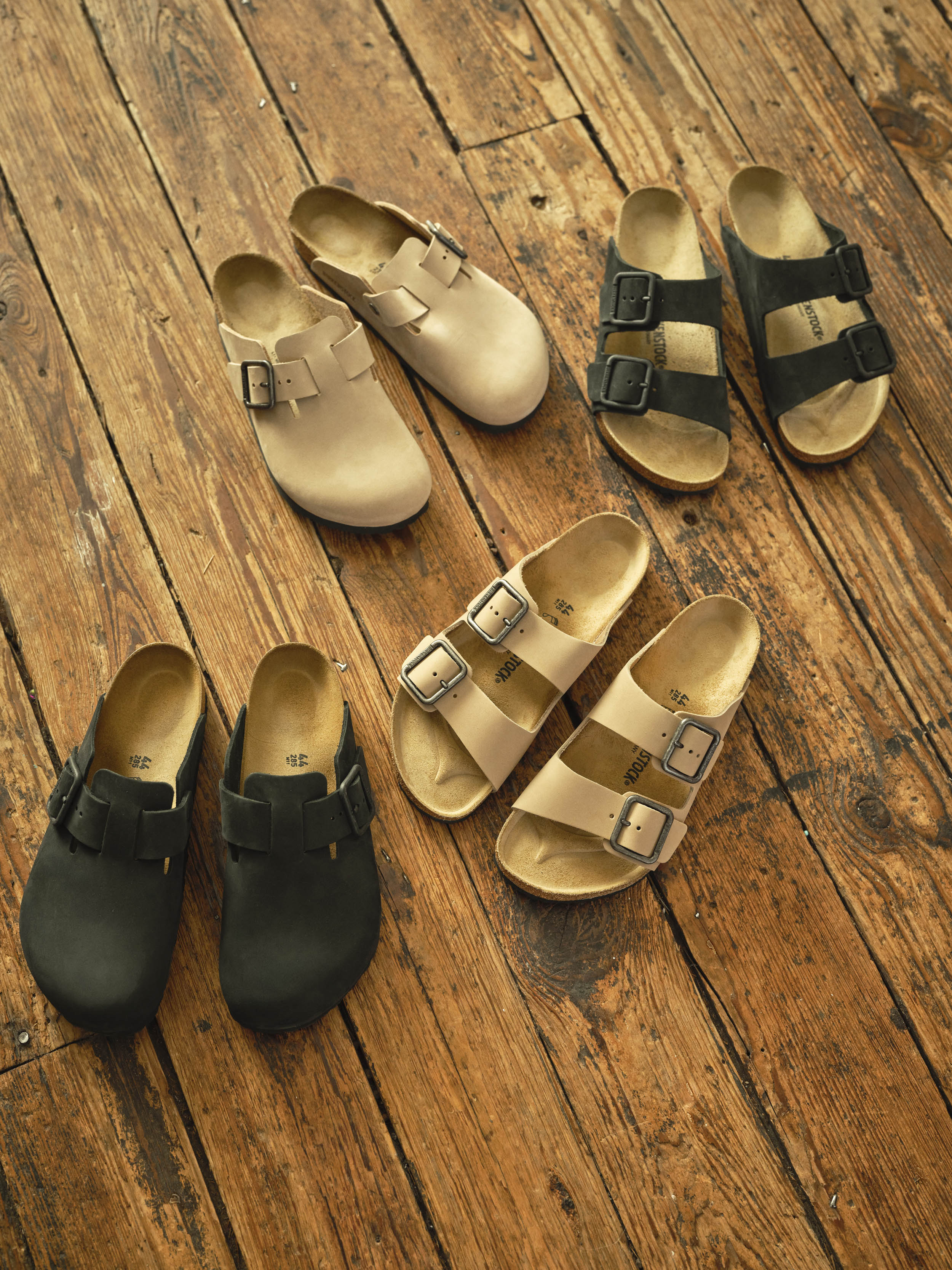 Birkenstock + Faherty Arizona Wire Buckle - Sandcastle
