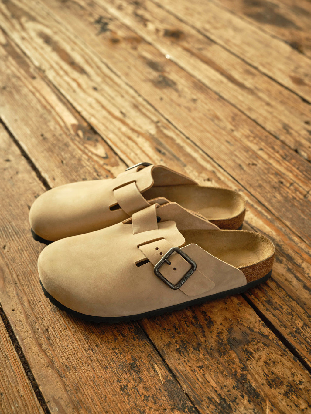 Birkenstock + Faherty Boston Wire Buckle - Sandcastle