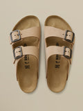 Birkenstock + Faherty Arizona Wire Buckle - Sandcastle