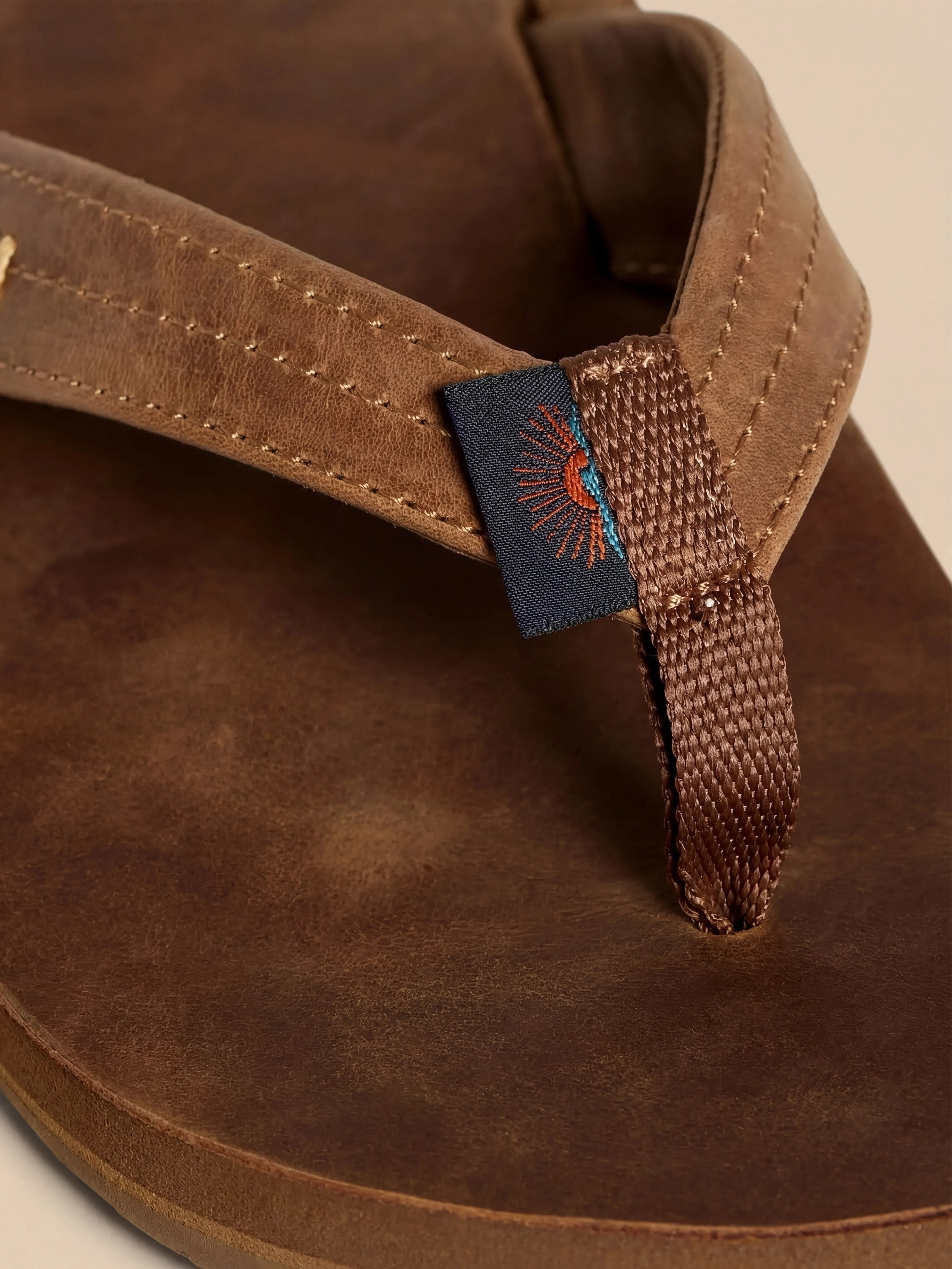 Faherty x REEF Women's Drift Away Flip Flop - Dark Brown