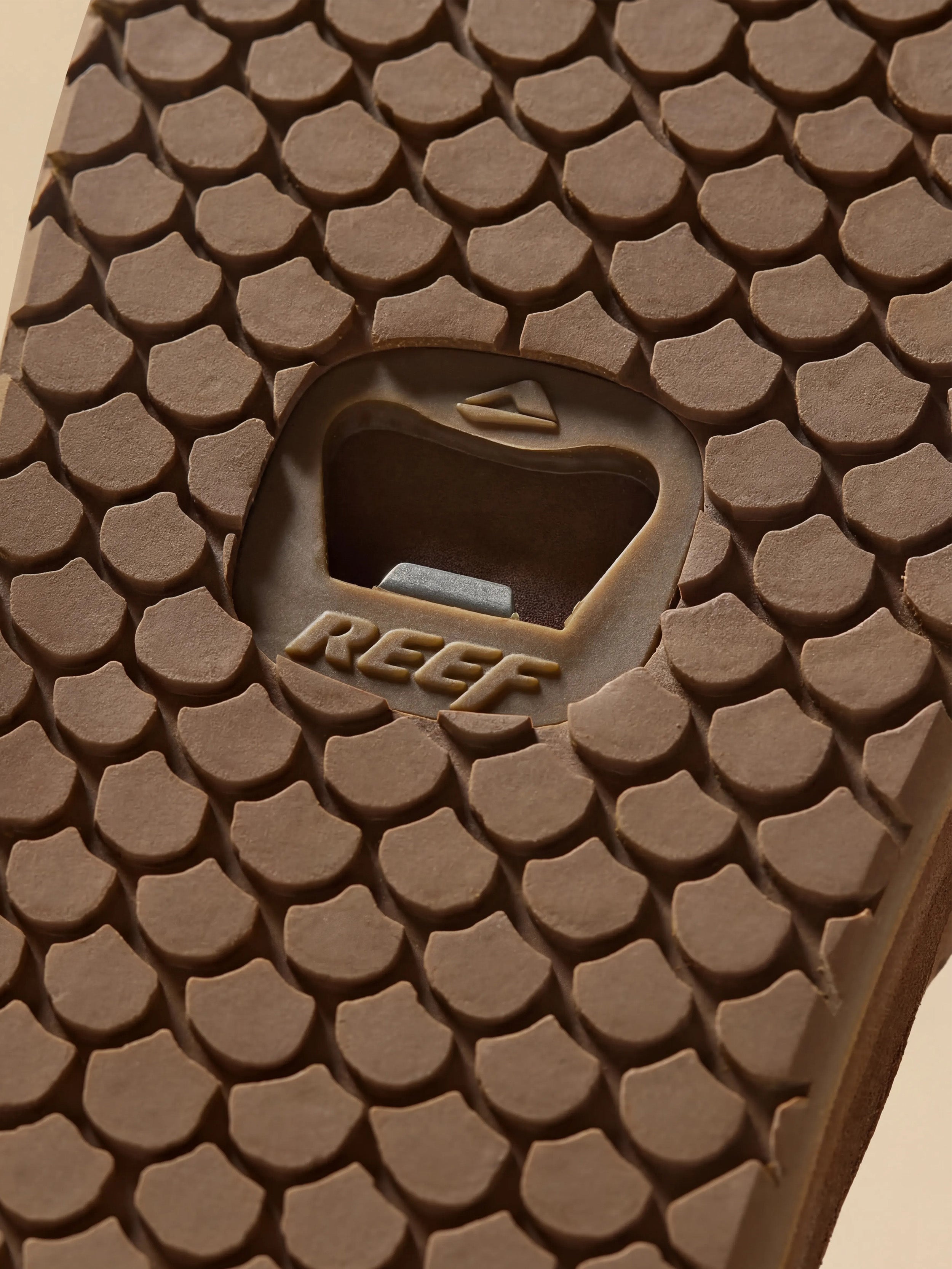 Faherty x REEF Women's Drift Away Flip Flop - Dark Brown